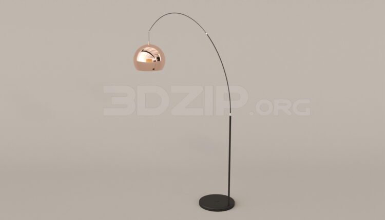 4624. Free 3D Floor Lamp Model Download