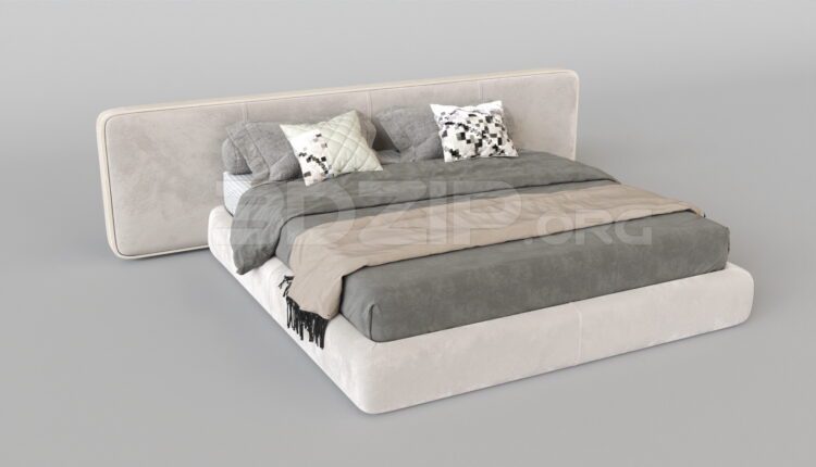 4635. Free 3D Bed Model Download