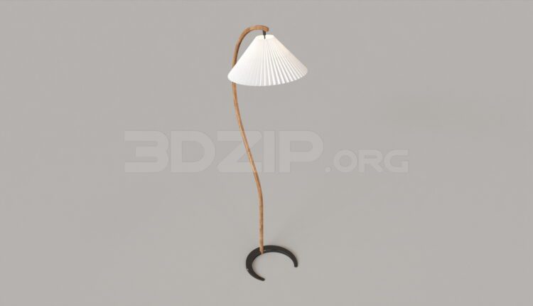 4660. Free 3D Floor Lamp Model Download