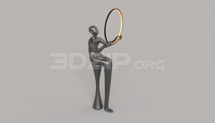 4709. Free 3D Sculpture Model Download