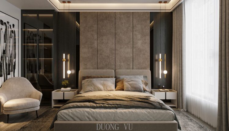 13210. Download Free Bedroom Interior Model By Vu Duong