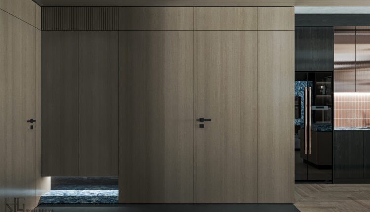 13224. 3D Living Room – Kitchen Interior Model Download by Anh Tehu