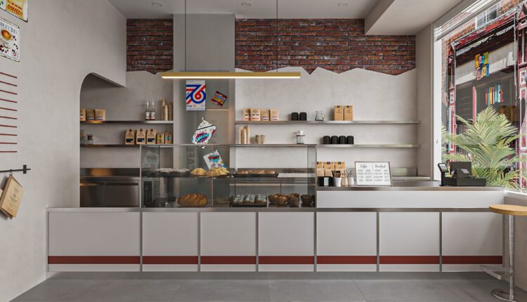 13234. Download Free 3D Bakery Shop Interior Model by Hung Le