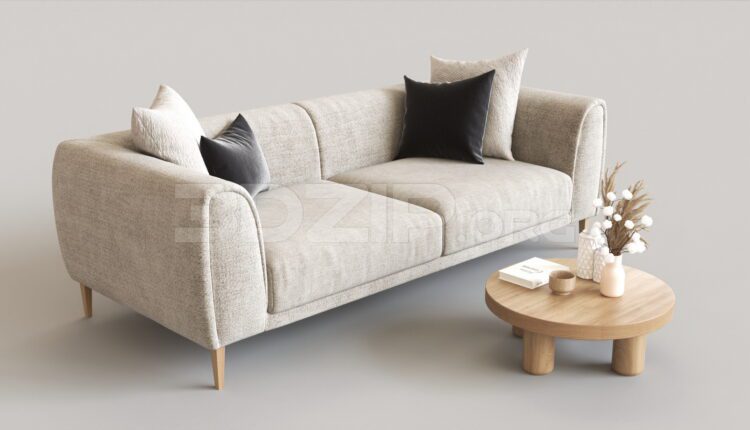 4815. Free 3D Sofa Model Download