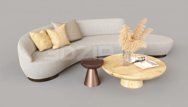 4820. Free 3D Sofa Model Download