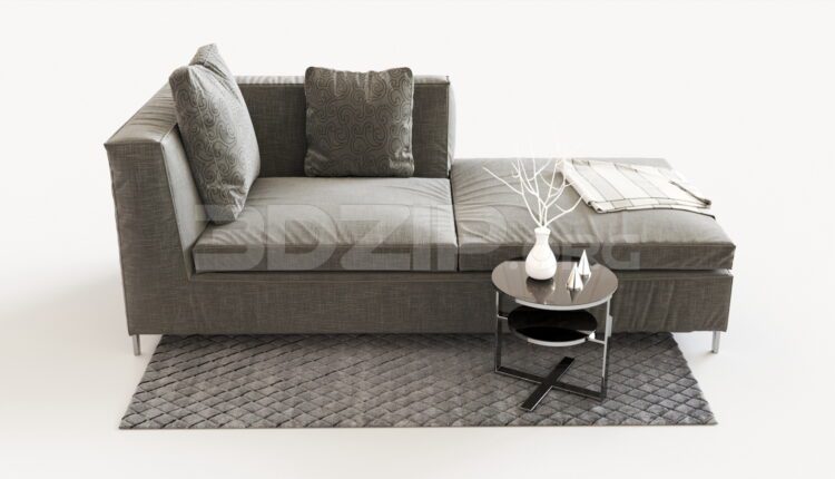 4840. Free 3D Sofa Model Download