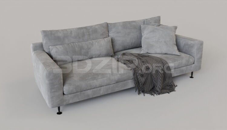 4845. Free 3D Sofa Model Download