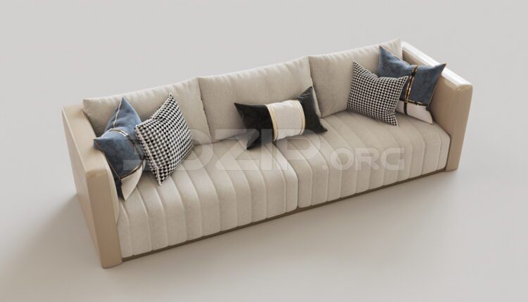 4854. Free 3D Sofa Model Download