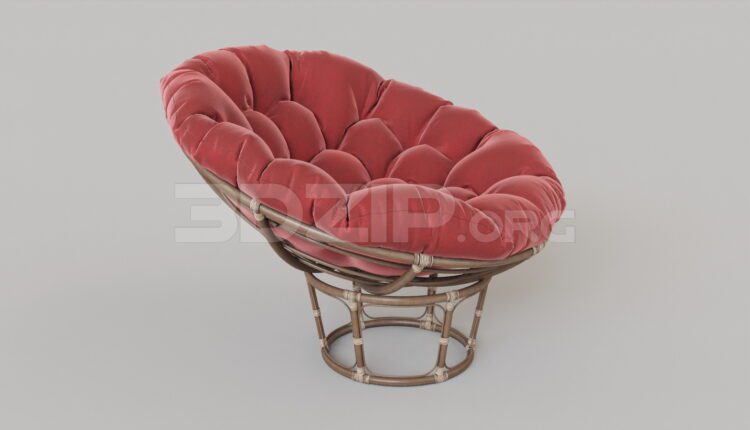 4906. Free 3D Chair Model Download