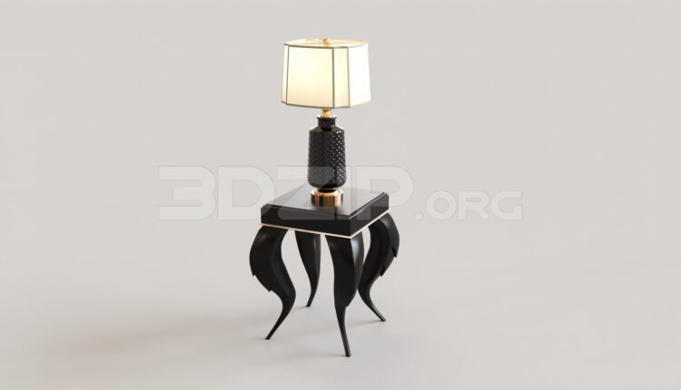 4914. Free 3D Table Lamp Model Download
