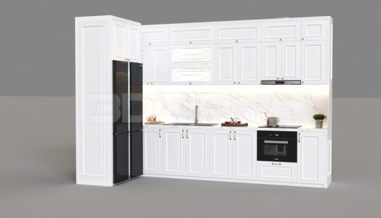 4915. Free 3D Kitchen Model Download