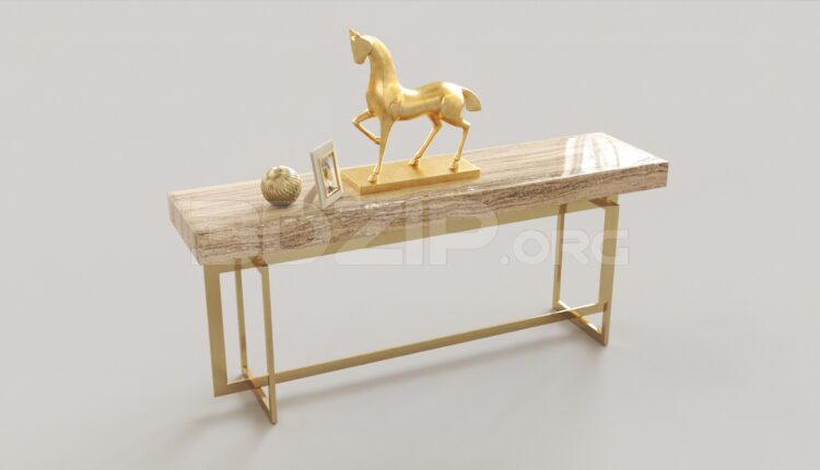 4922. Free 3D Console Table Model Download