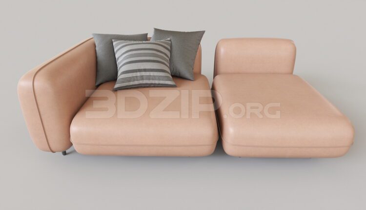 4942. Free 3D Sofa Model Download