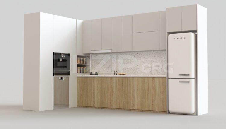 4943. Free 3D Kitchen Model Download