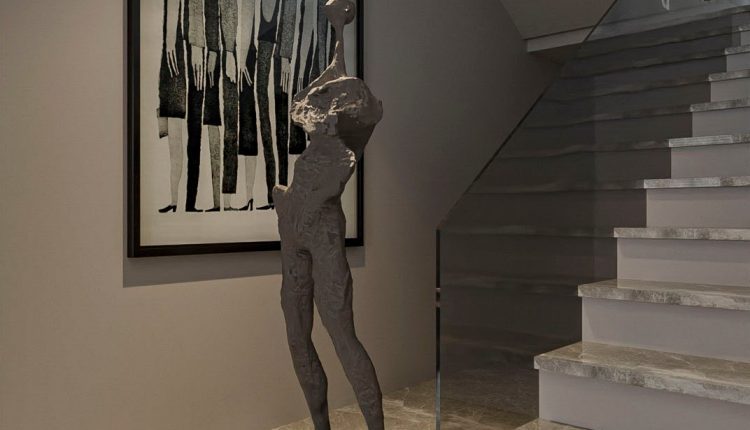 13310. 3D Living Room – Kitchen Interior Model Download by Tuan Tu Nguyen