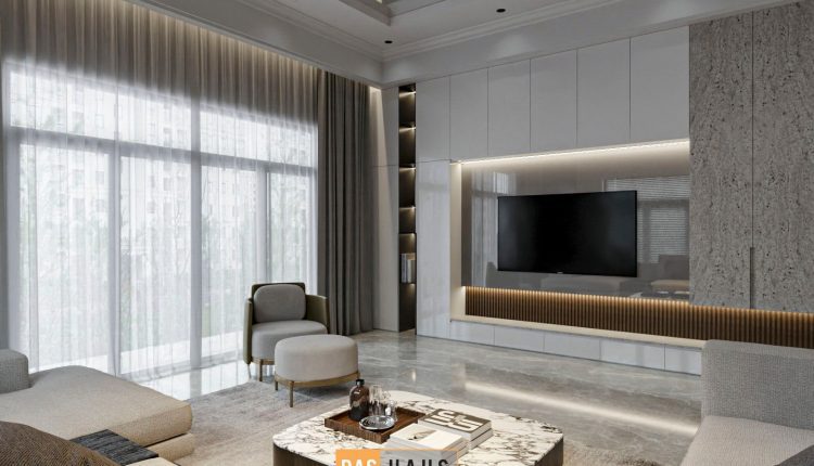 13310. 3D Living Room – Kitchen Interior Model Download by Tuan Tu Nguyen
