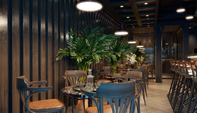 13324. Download Free 3D Restaurant Interior Model by Minh Hoang Vu