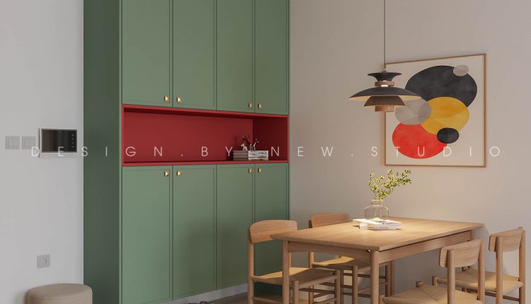 13328. 3D Living Room – Kitchen Interior Model Download by Nguyen Quang Hai