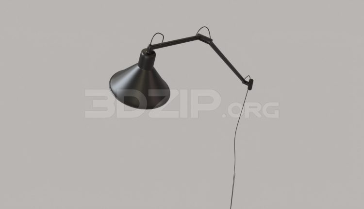 5323. Free 3D Floor Lamp Model Download