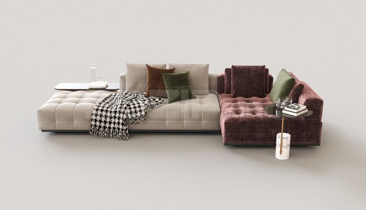 5356. Free 3D Sofa Model Download