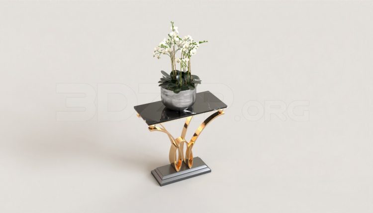 5397. Free 3D Console Table Model Download