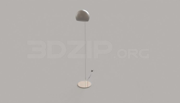 5422. Free 3D Floor Lamp Model Download