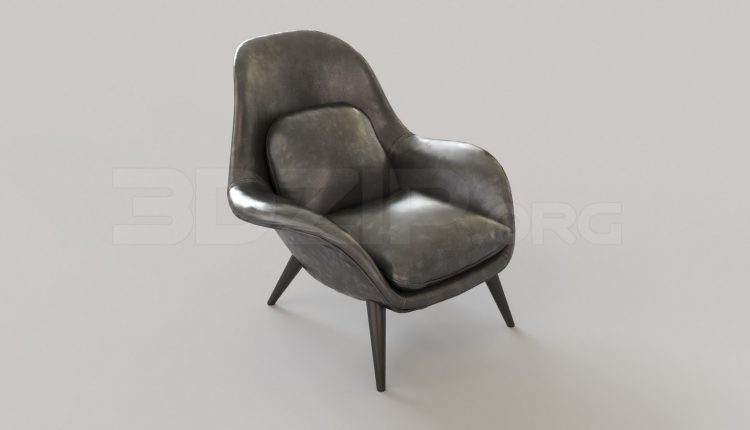 5435. Free 3D Armchair Model Download