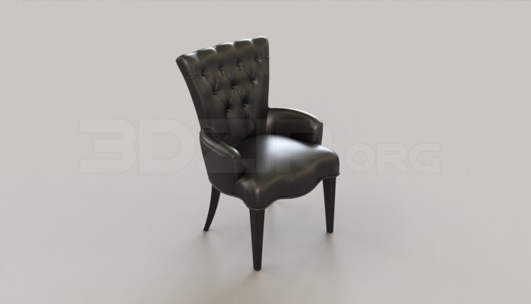 5439. Free 3D Armchair Model Download