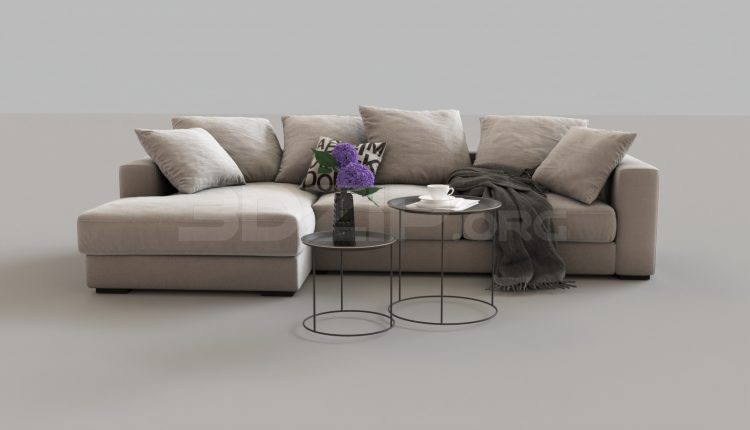 5474. Free 3D Sofa Model Download