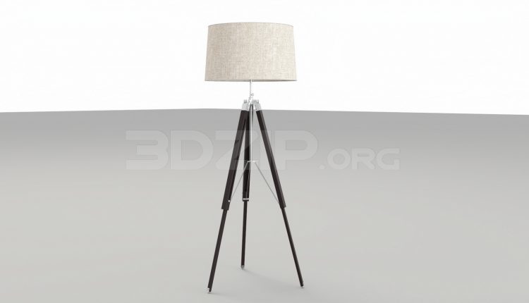 5489. Free 3D Floor Lamp Model Download