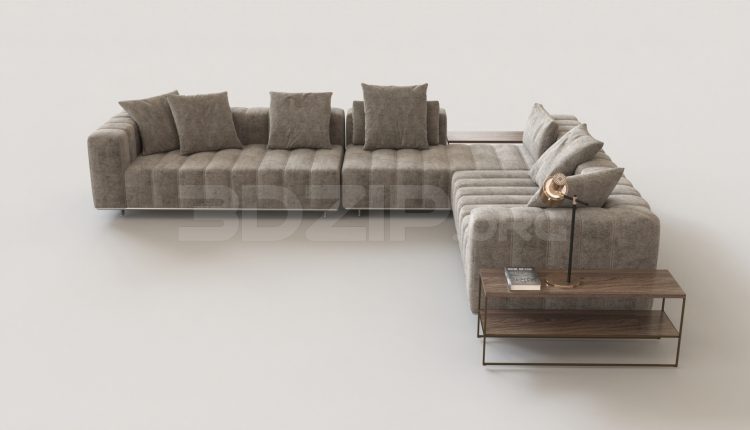 5495. Free 3D Sofa Model Download