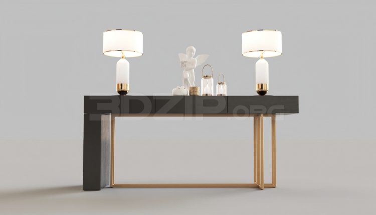 5512. Free 3D Console Table Model Download