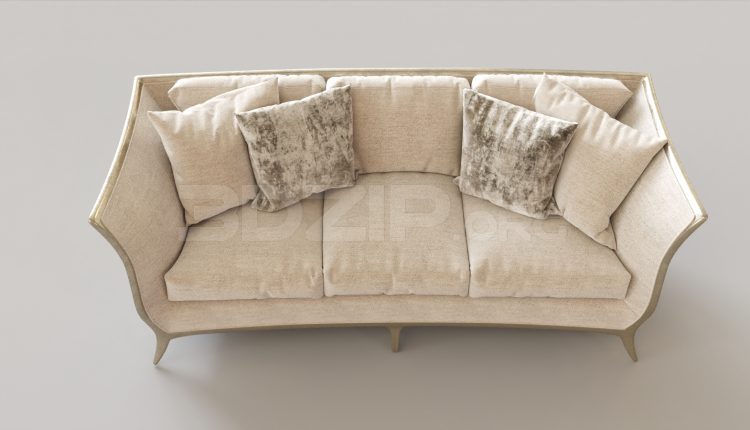 5529. Free 3D Sofa Model Download