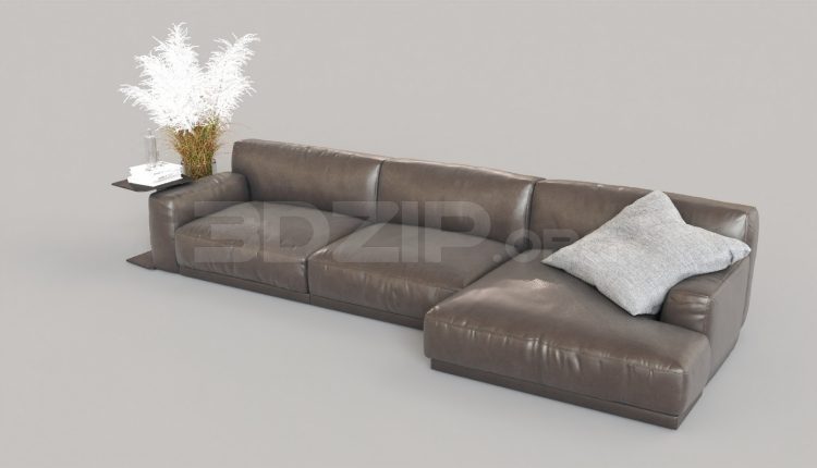5556. Free 3D Sofa Model Download