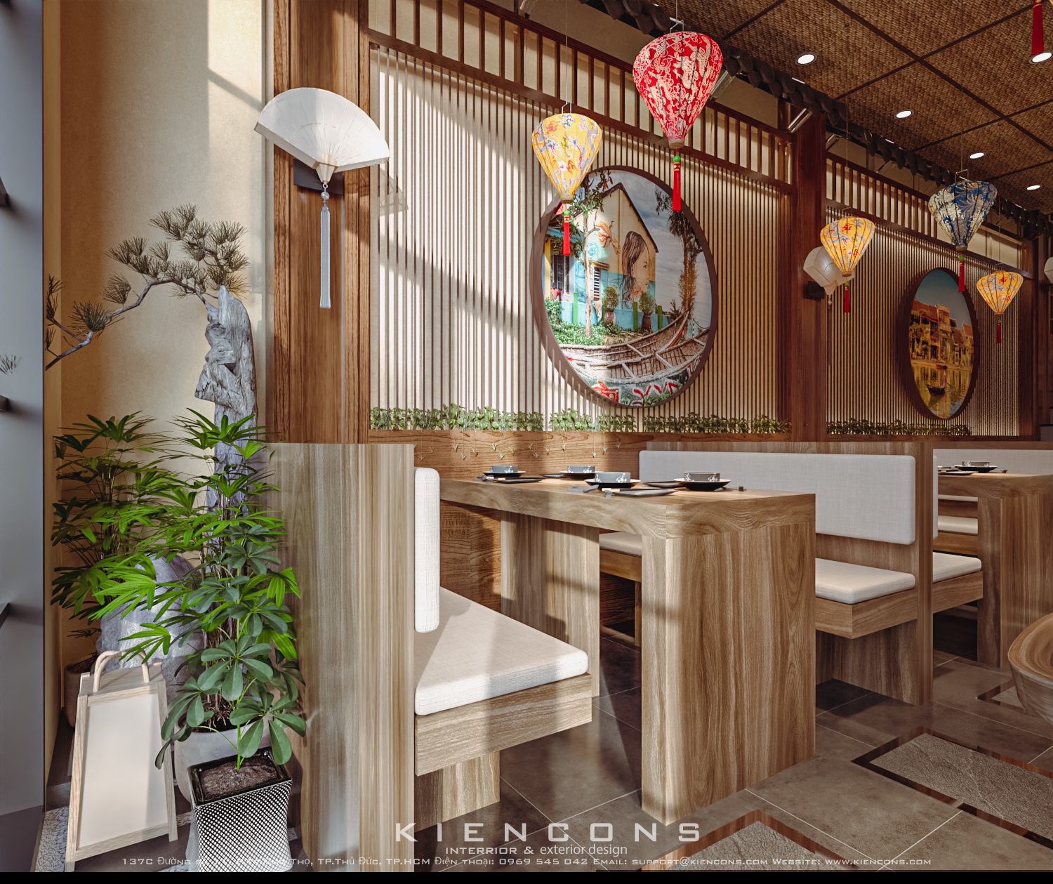 13447 Download Free 3d Japanese Restaurant Interior Model By Kts Nhật Minh