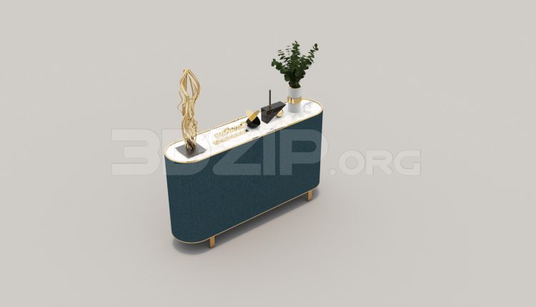 6720. Free 3Ds Max Decorative Cabinets Model Download