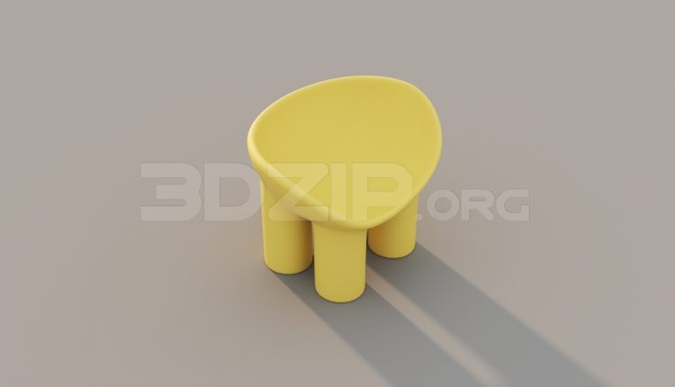 6730. Free 3Ds Max Chair Model Download