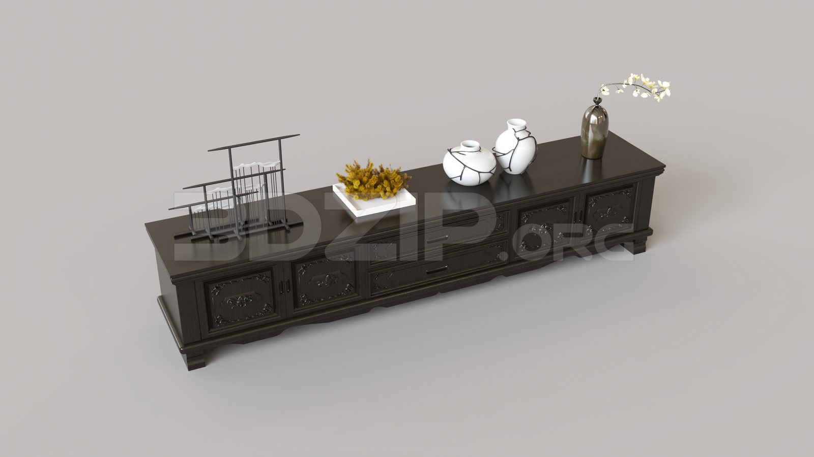 8500. Free 3Ds Max TV Cabinet Model Download