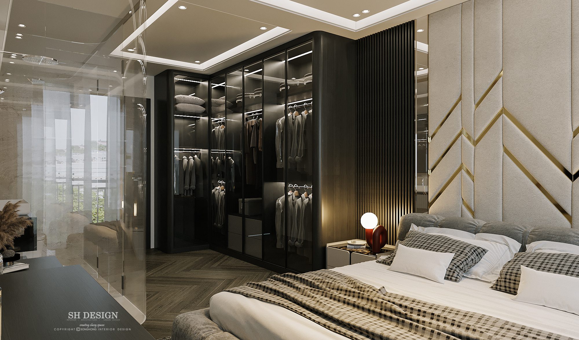 13773. 3ds Max Bedroom Interior Model Download By Linh Pham (3)