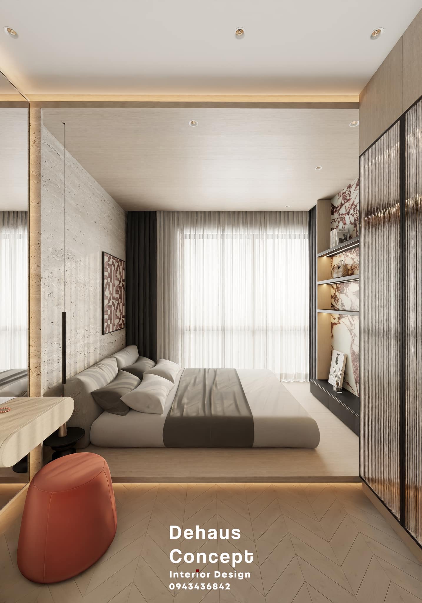 13775. 3ds Max Bedroom Interior Model Download By Trung Hau Tran (1)