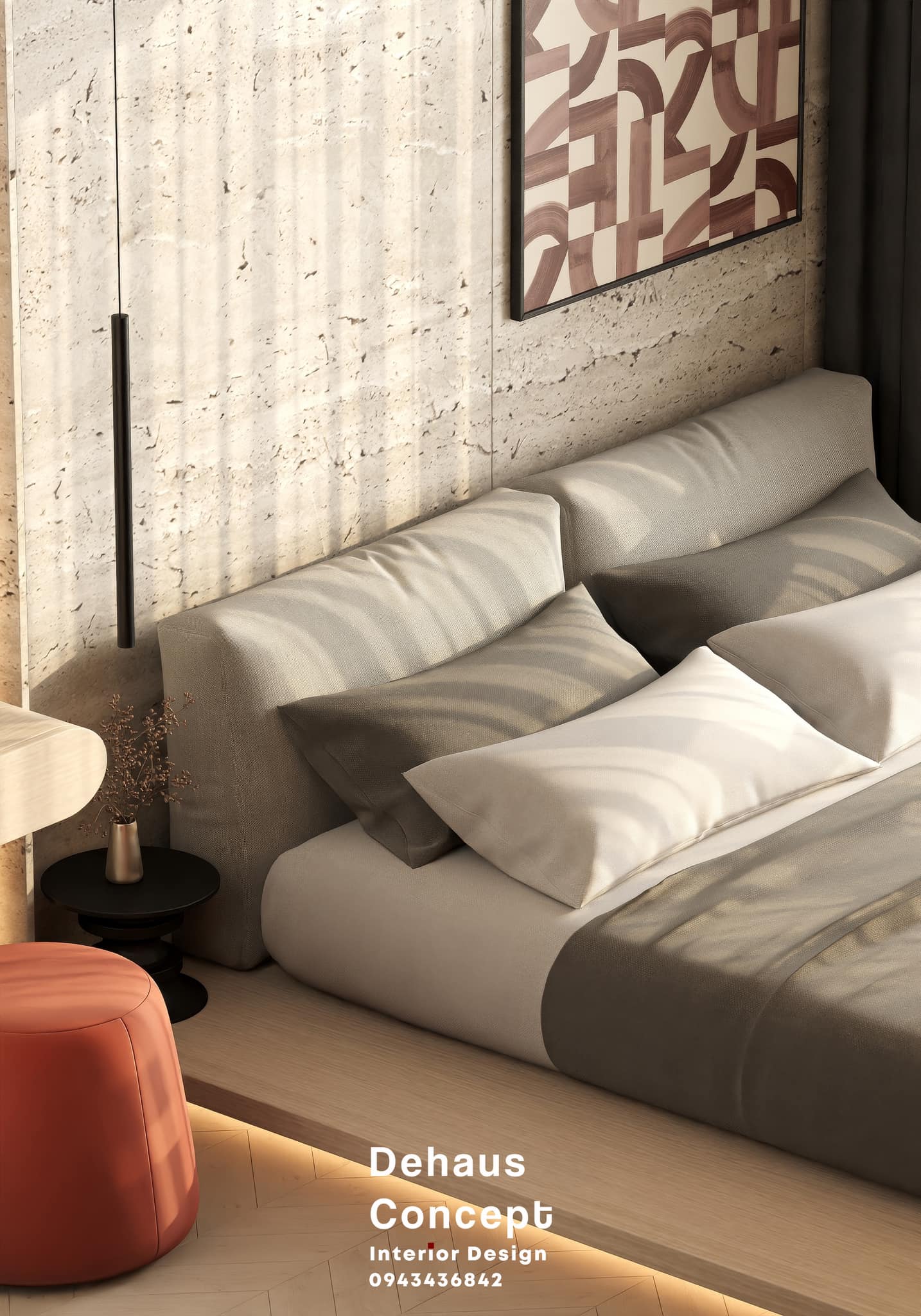 13775. 3ds Max Bedroom Interior Model Download By Trung Hau Tran (2)