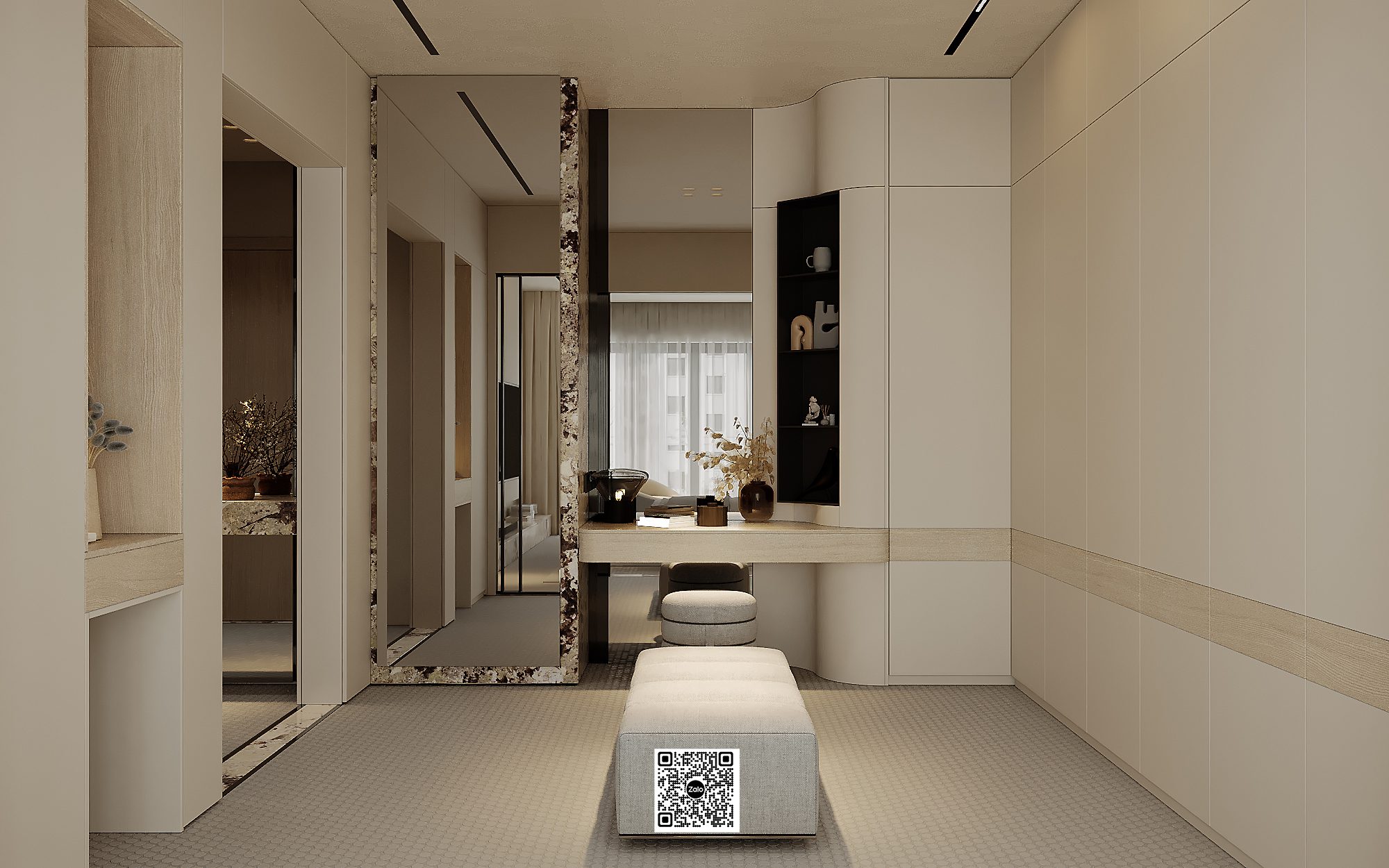 13784. 3ds Max Master Bedroom Interior Model Download By Pham Bao Ngoc Quan (5)