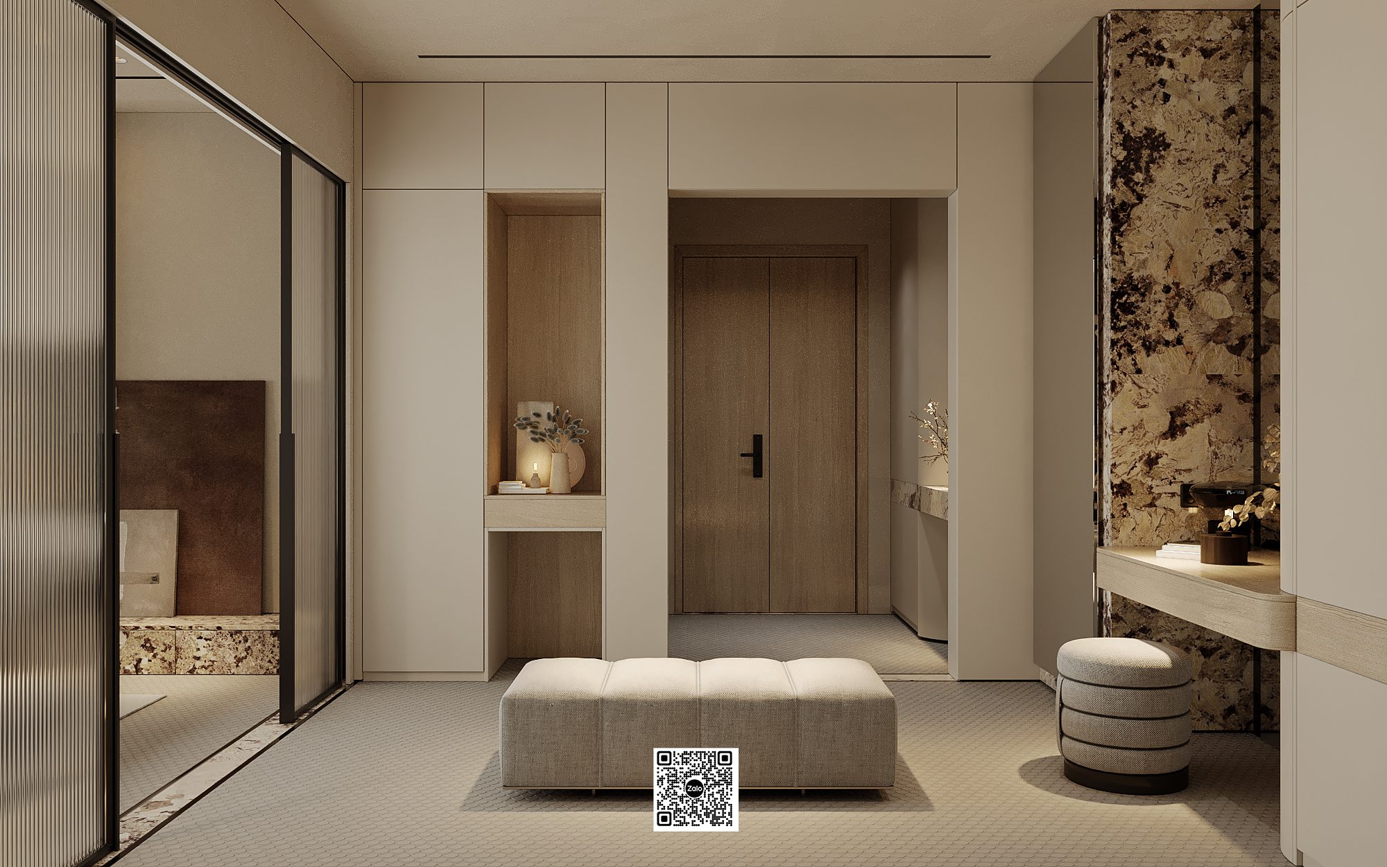 13784. 3ds Max Master Bedroom Interior Model Download By Pham Bao Ngoc Quan (8)