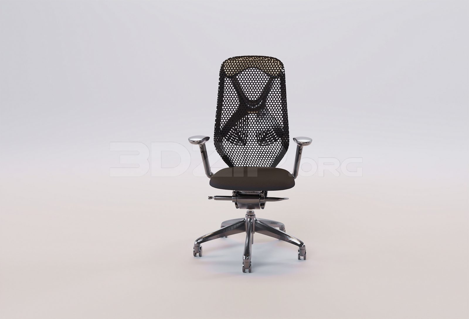16922. Free 3ds Max Office Chair Model Download (1)