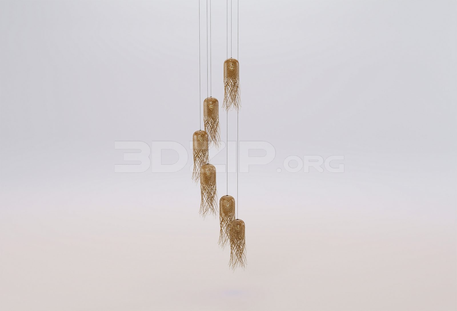 17276. Free 3ds Max Ceiling Light Model Download (2)
