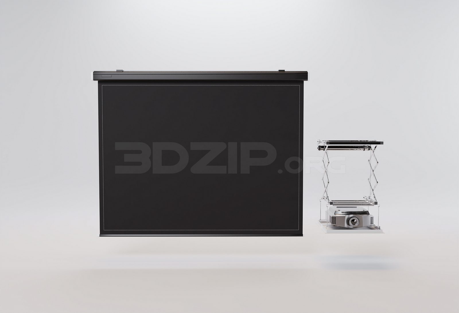 17507. Free 3ds Max Projector Model Download (2)