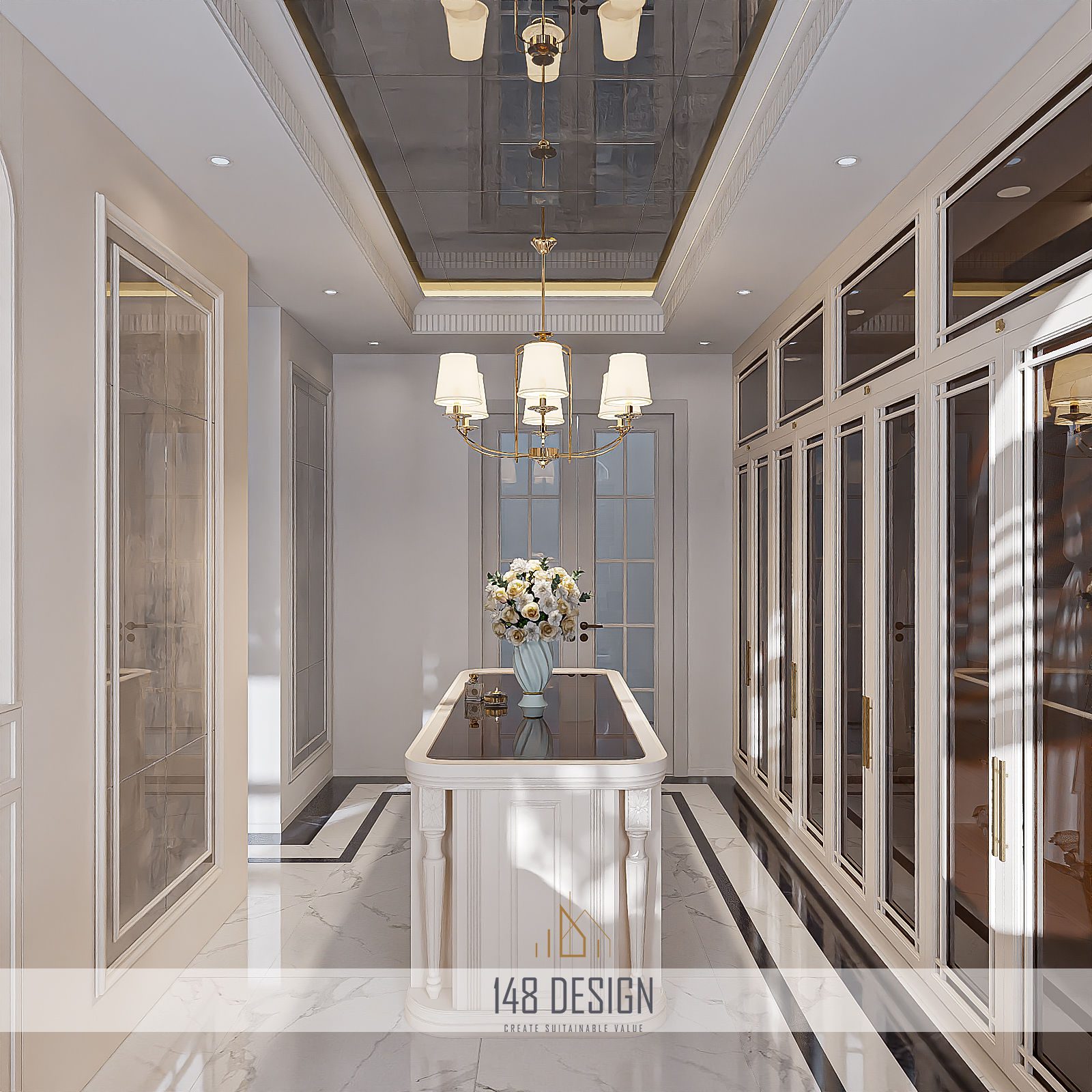 20137. 3ds Max Bedroom Interior Model Download By 148 Design (3)