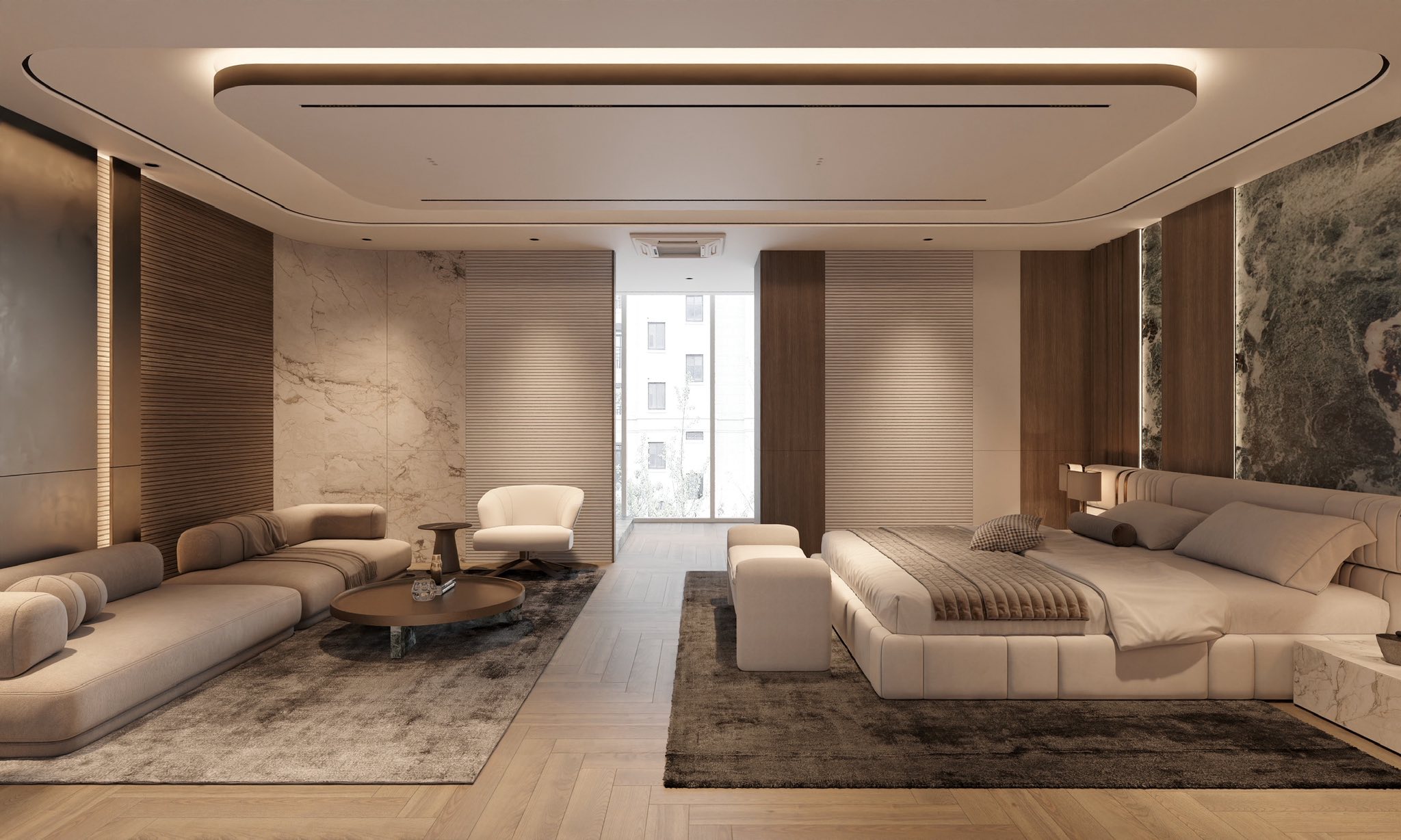 13808. 3ds Max Master Bedroom Interior Model Download By Trung Hau Tran (1)
