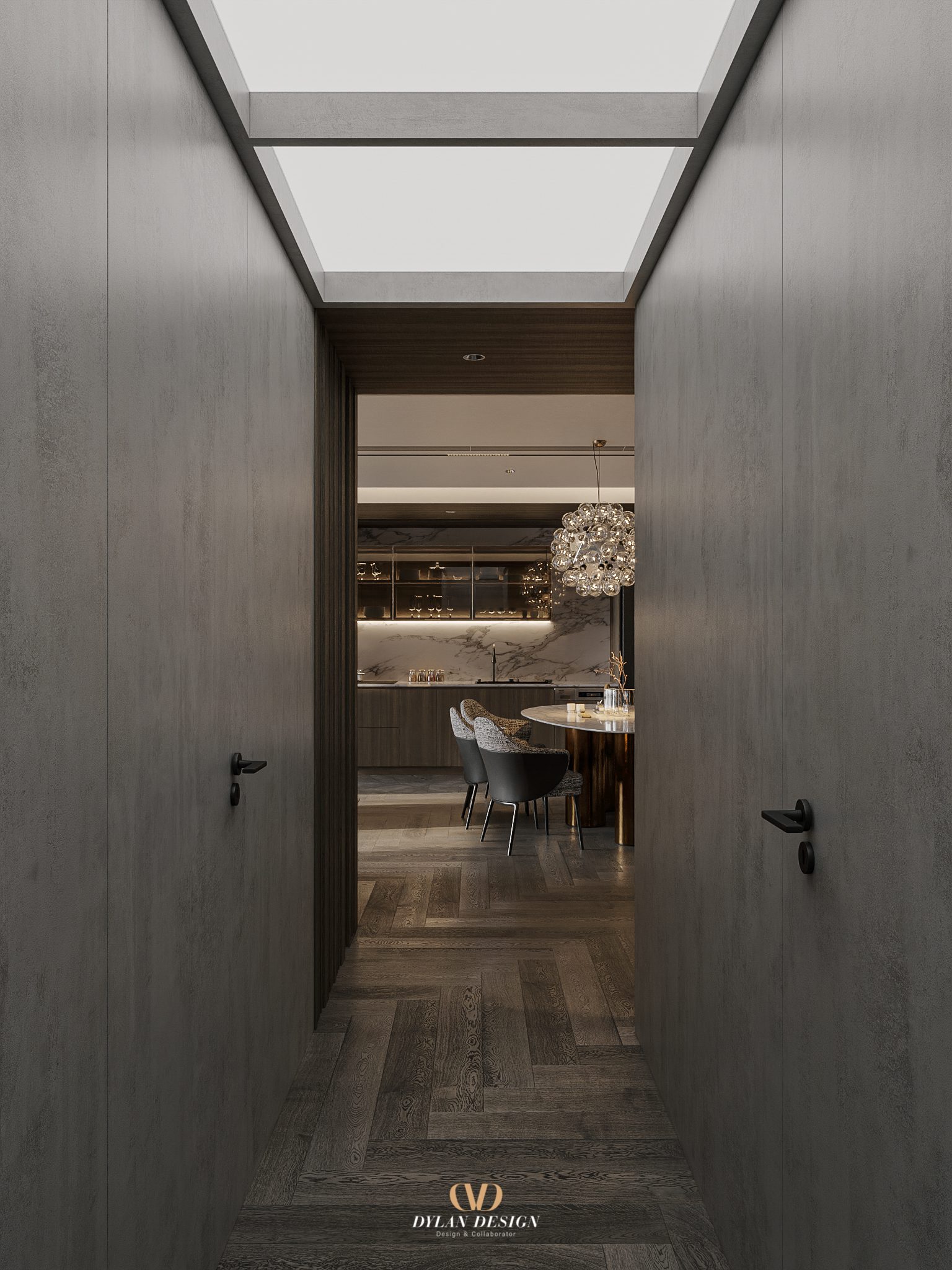13812. 3ds Max Living Room - Kitchen Interior Model Download By Bui Vien (10)